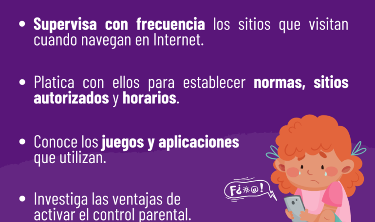 ¿Sabes qué hacen tus hijos en internet?